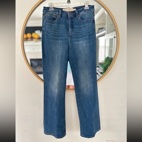 Soft Surroundings The Ultimate Denim High Rise Bootcut Jeans Size 10 - Picture 2 of 8